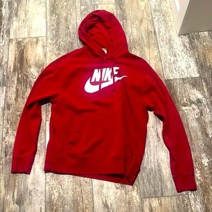 Red Nike Hoodie